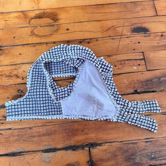 RITA ROW Puffy Popcorn Vintage Pinup Inspired High-waisted Swim Set - Picture 6 of 10